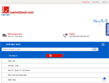 Tablet Screenshot of luatvietbook.com